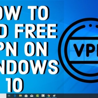 How to create a vpn on windows 10