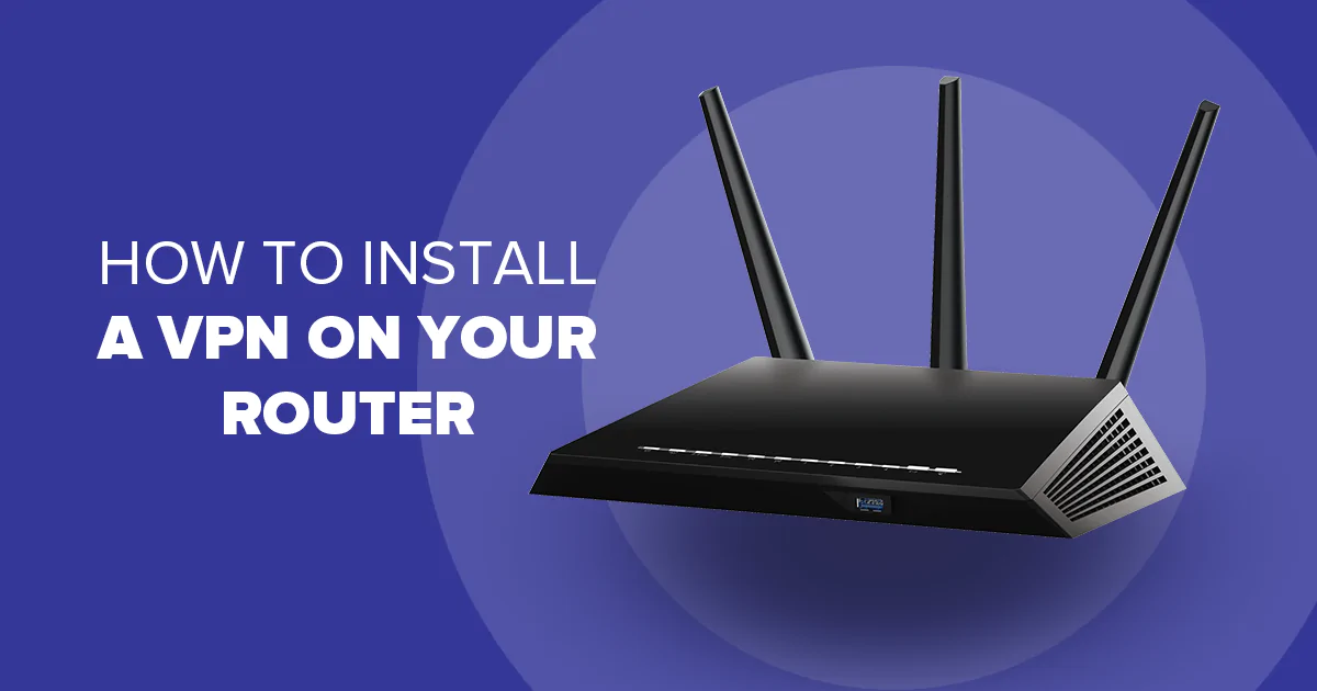 instal vpn on router