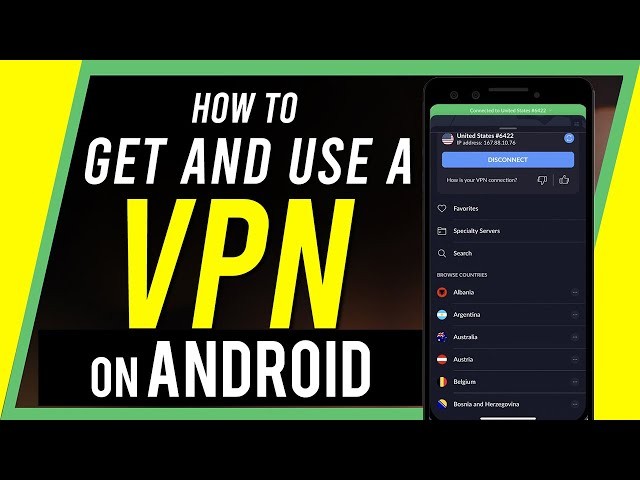 How to set vpn on android